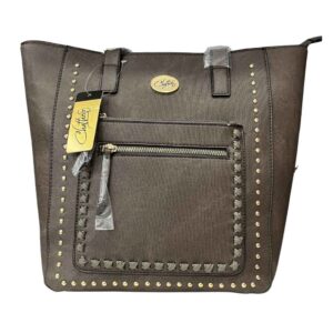 Bolso tote Chatties color café