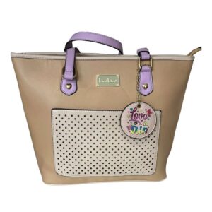 Bolso tote Lulu color beige