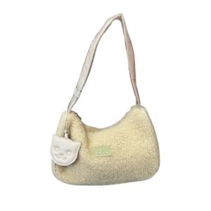 Bolso de hombro Lulu color beige