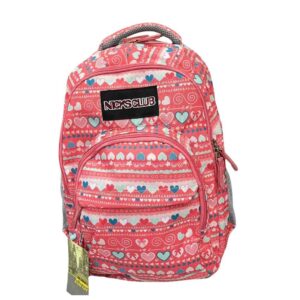Mochila Nicks Club con corazones